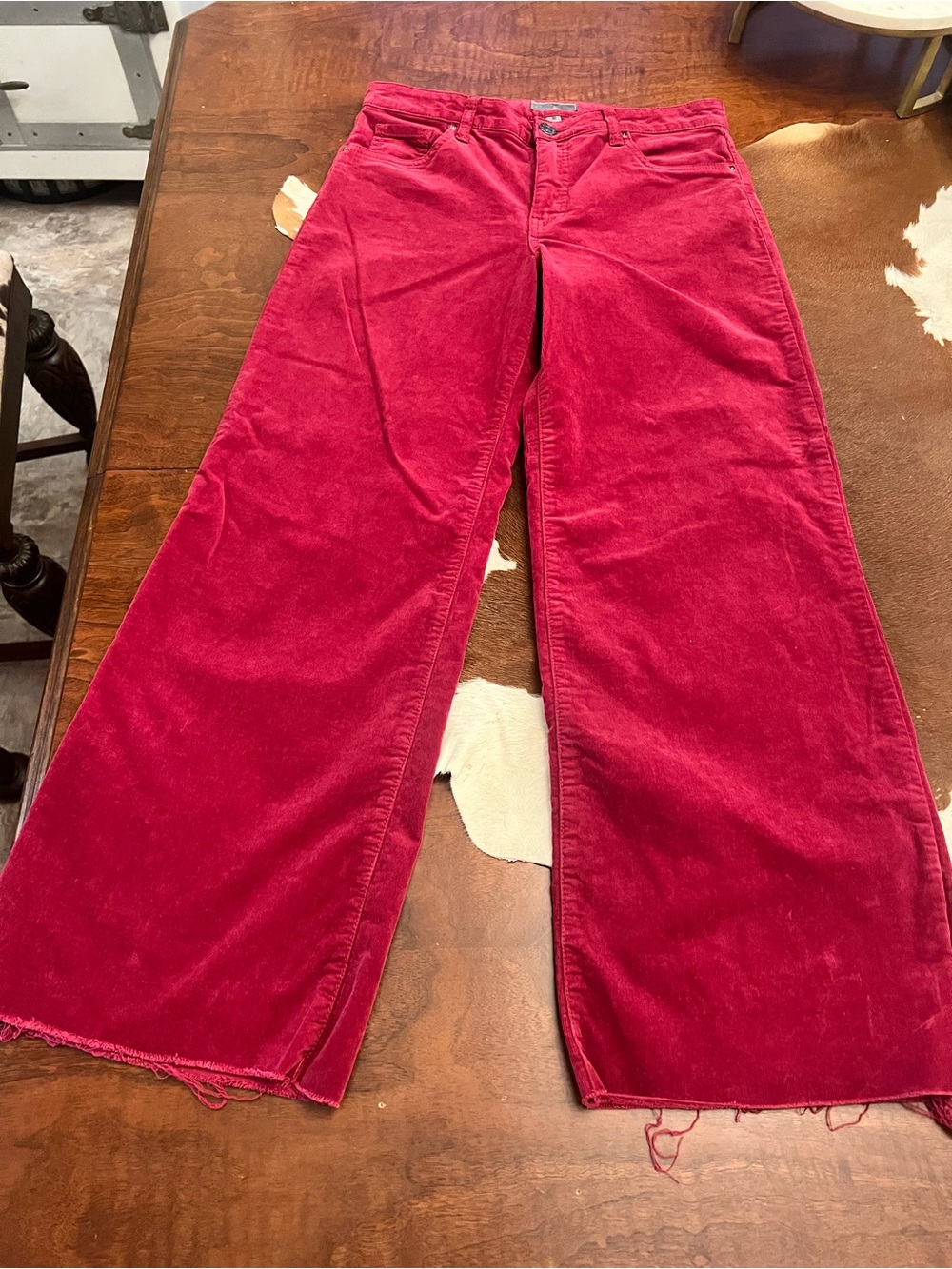 Kut from the Kloth Ruby Corduroy Wide-Leg Pants